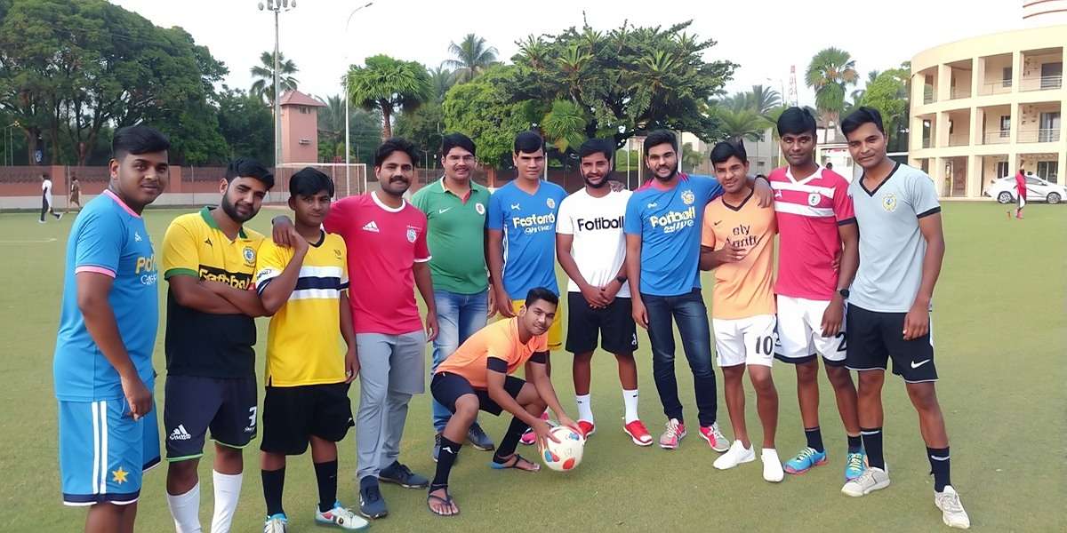 Goa Football Star Community Meetup Goa Football Star community meetup in Mumbai with players competing in a tournament